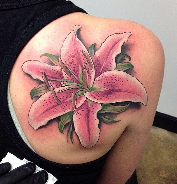 50+ Most Beautiful Lily Tattoos Designs u2013 Awesome 3D Lily Flower