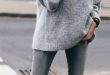 Grey Knitwear, Grey Layers, Grey Outfits Grey Is A Trend