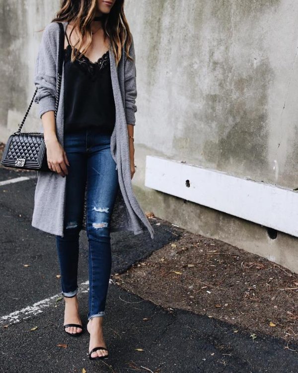 Comfy and Cozy Long Cardigan Outfits For This Season - Be Modish