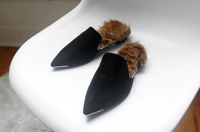 Unique DIY Gucci Inspired Fur Slip-Ons - Styleoholic