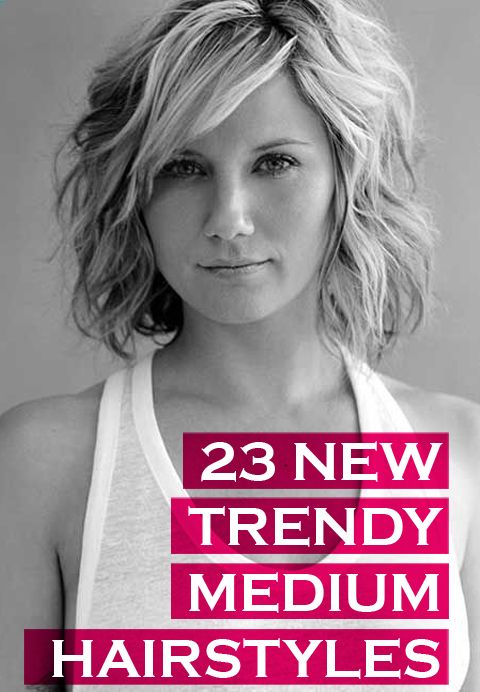 23 Trendy Medium Haircuts for Women | Hair stylin' | Medium hair
