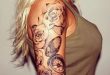 Tattoo's / Female sleeve tattoo | u003c3 | Tattoos, Sleeve tattoos