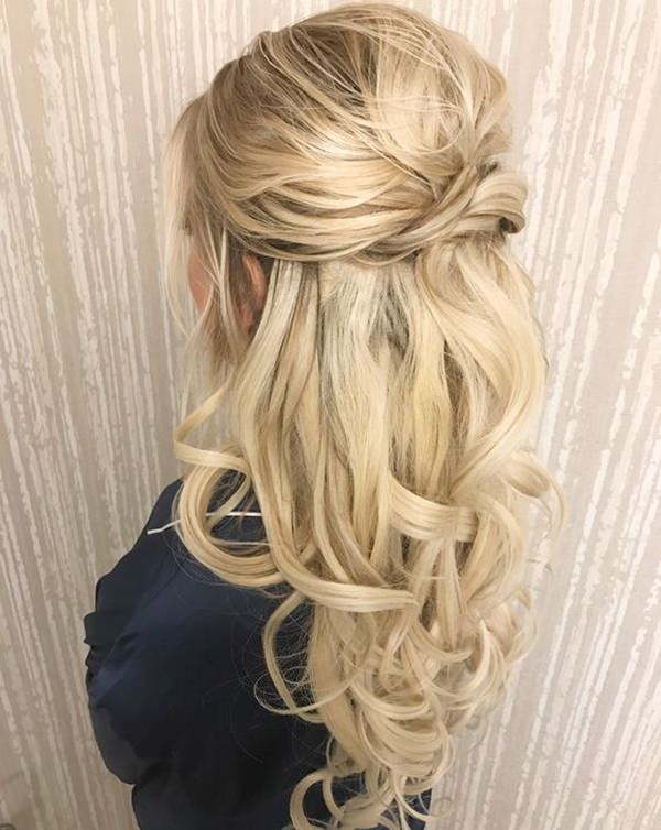68 Elegant Half Up Half Down Hairstyles That You Will Love