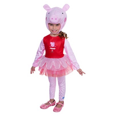Toddler Girls' Peppa Pig Ballerina Halloween Costume : Target