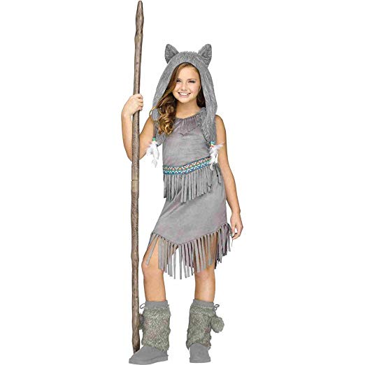 Amazon.com: Fun World Tween Girls Halloween Costume Wolf Dancer
