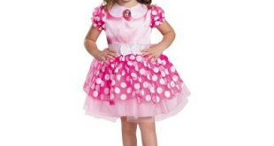 Toddler Girls' Minnie Mouse Halloween Costume Pink : Target