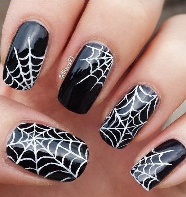 50+ Spooky Halloween Nail Art Designs - For Creative Juice