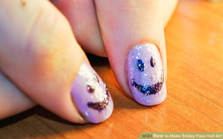 How to Make Smiley Face Nail Art: 13 Steps (with Pictures)