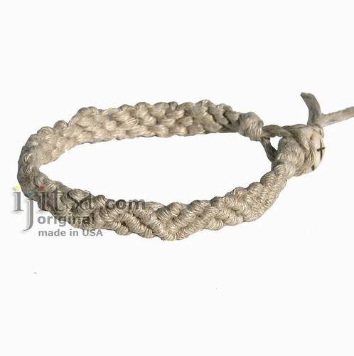 ZigZag Woven Hemp Bracelet or Anklet :: Ijitsa