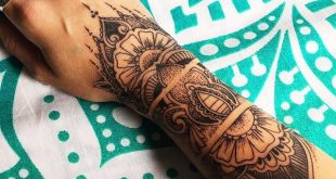 henna inspired tattoo wrist - Google Search | Wishful Tattoo Designs