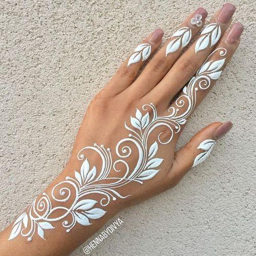 White Henna Wrist Tattoo, For Personal, Gazelle Promotions | ID