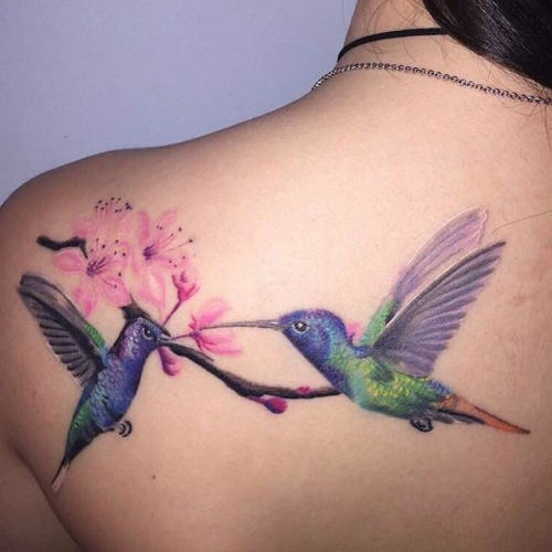Best Cherry Blossom Tattoo Ideas On The Back