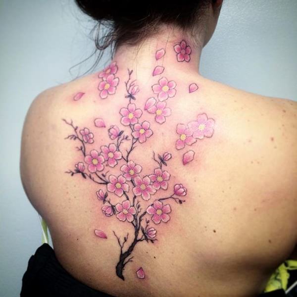 125 Best Cherry Blossom Tattoos of 2019 - Wild Tattoo Art