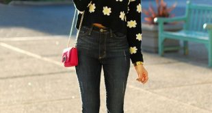 20 Style Tips On How To Wear High Waisted Jeans | casual outfits