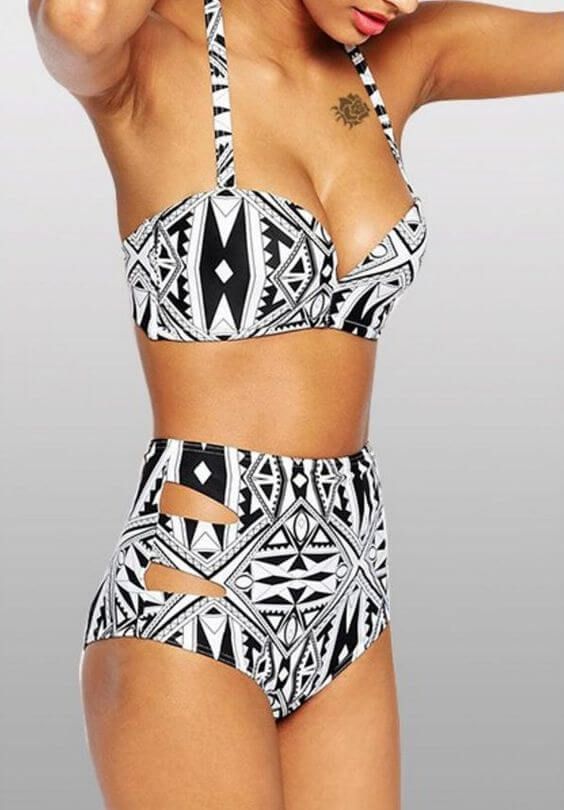 29 Swoon High Waisted Bikini Ideas | Swim suits | Bikinis, Swimsuits