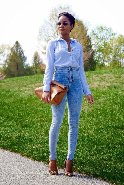 20 Style Tips On How To Wear High Waisted Jeans | Style Tips