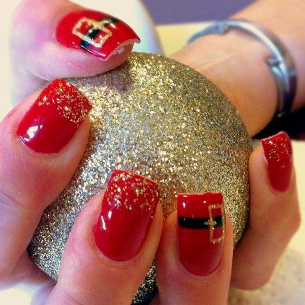 77 Magical Photos of Festive Christmas Nails (You Will LOVE)