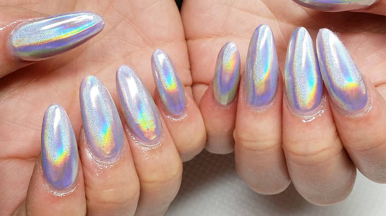 10 Holographic Nails You Need To Check Out | Nail Designs