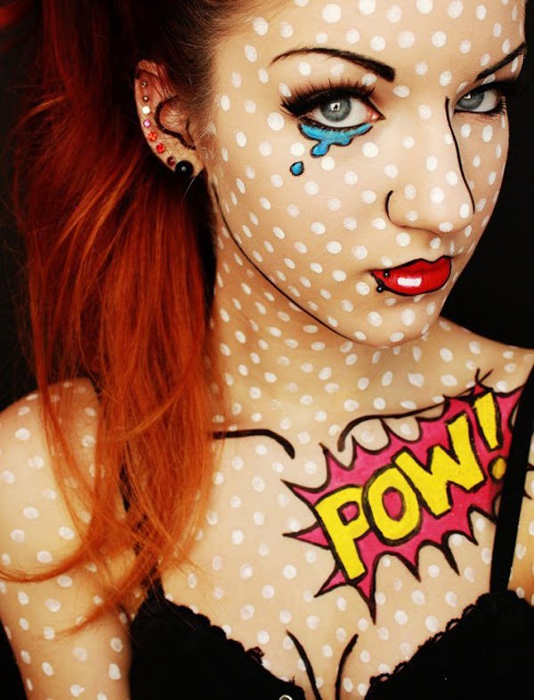 45+ Examples of DIY Halloween Makeup | Art and Design
