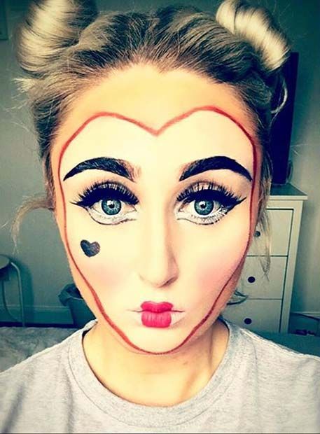 23 Creative DIY Halloween Makeup Ideas | Face Painting | Pinterest