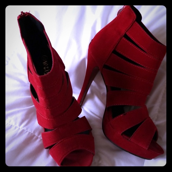 weiyali Shoes | Hot Red Heels | Poshmark