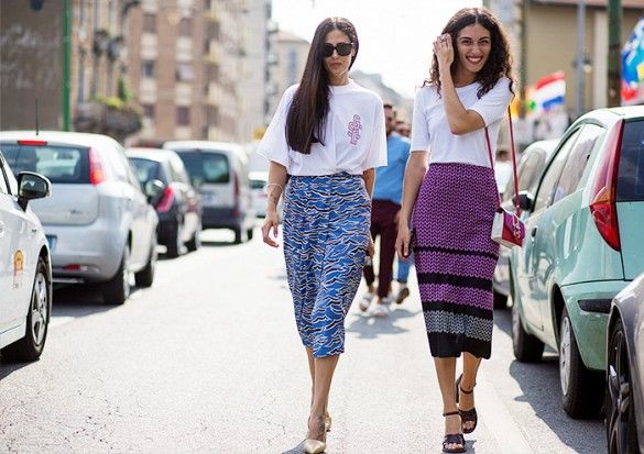 How To Style Midi Skirts This 2015 Season 2019 | FashionGum.com