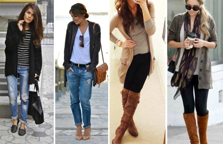 What To Wear Under A Cardigan: Do's And Don'ts