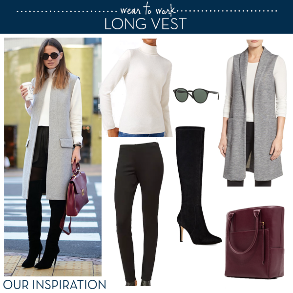 Wear to Work: Long Vest
