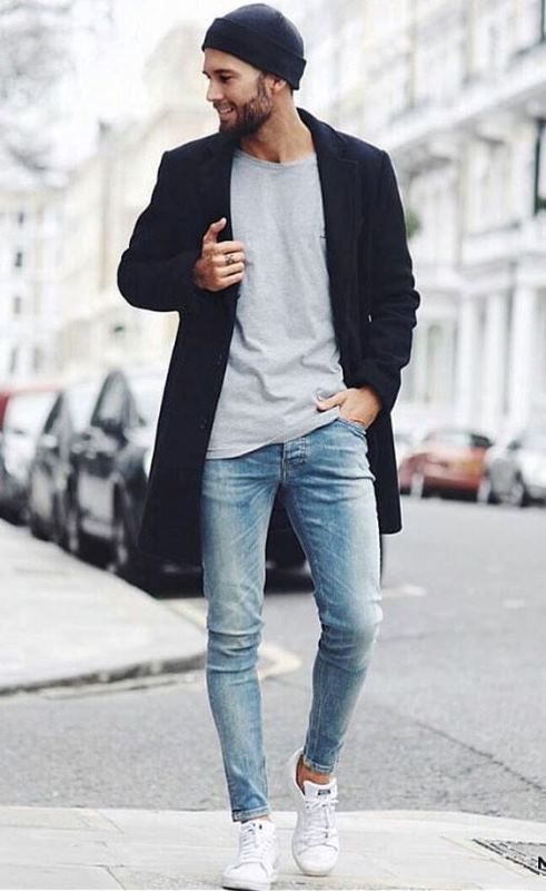 How To Wear Men's Skinny Jeans: 3 Useful Tips And 23 Looks To