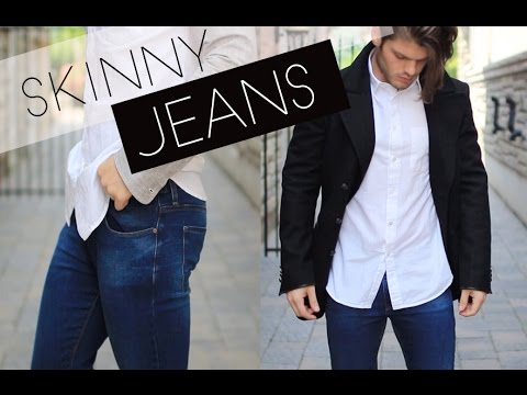 How to Wear Skinny Jeans - Men's Fashion Tutorial - YouTube