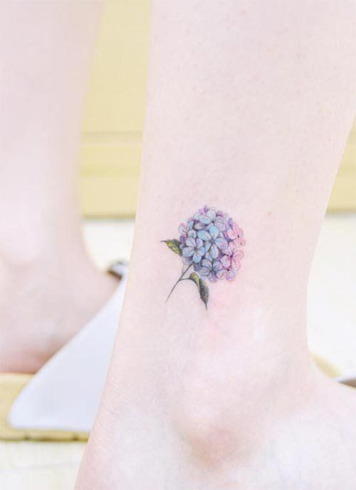 40 Cute Ankle Tattoos Ideas for Women To Be Inspire | Let's get
