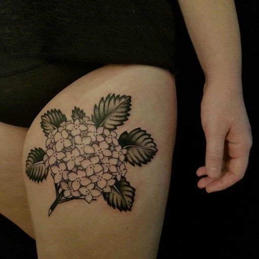 Hydrangea Tattoo | Best Tattoo Ideas Gallery