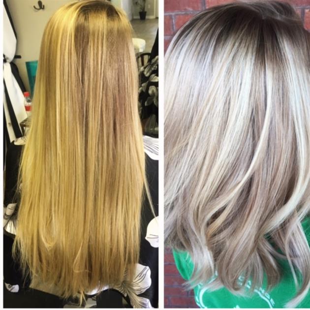 Makeover: 3 Steps to an Icy Blonde - Hair Color - Modern Salon
