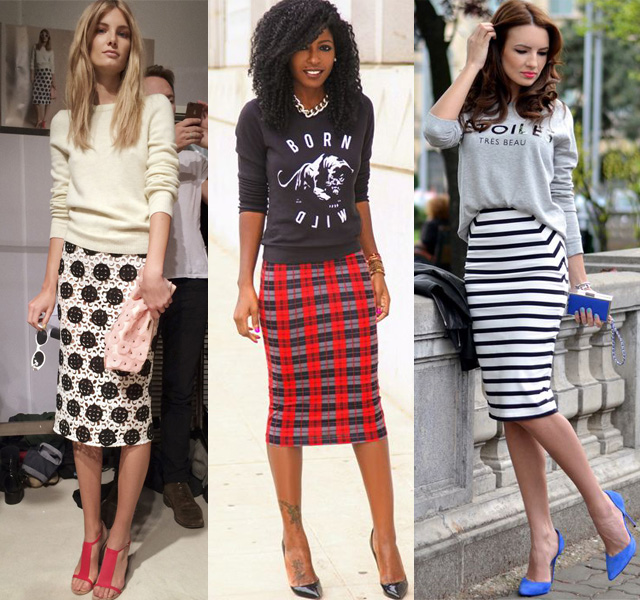 How to Wear a Pencil Skirt Casually? 24 Cute Outfits & Style Ideas