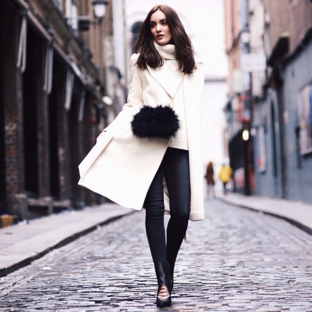 18 Cool Ways To Wear A White Coat - Style Motivation