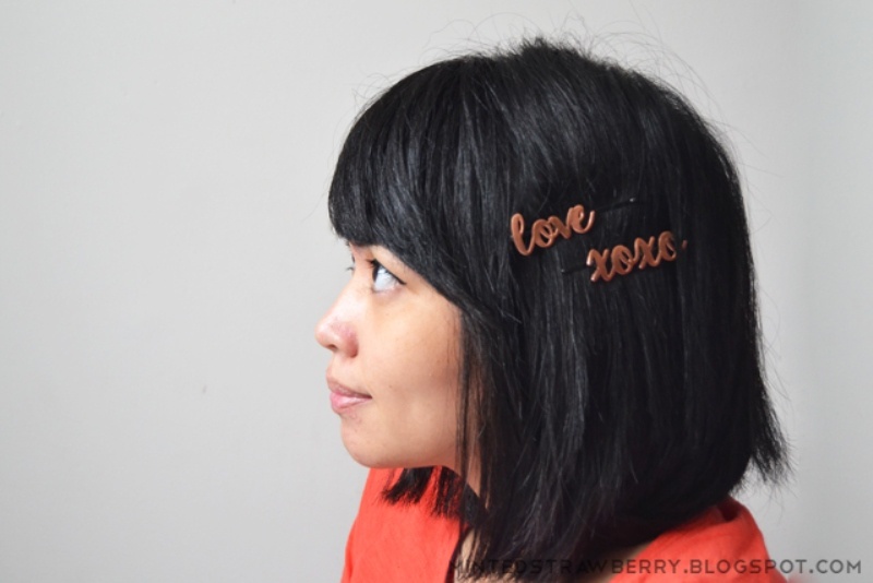 Picture Of impossibly cute diy word bobby pins to make 2