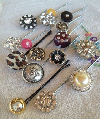 10 Chic & Cute Bobby Pin Designs To Flaunt | My Pretties | Pinterest
