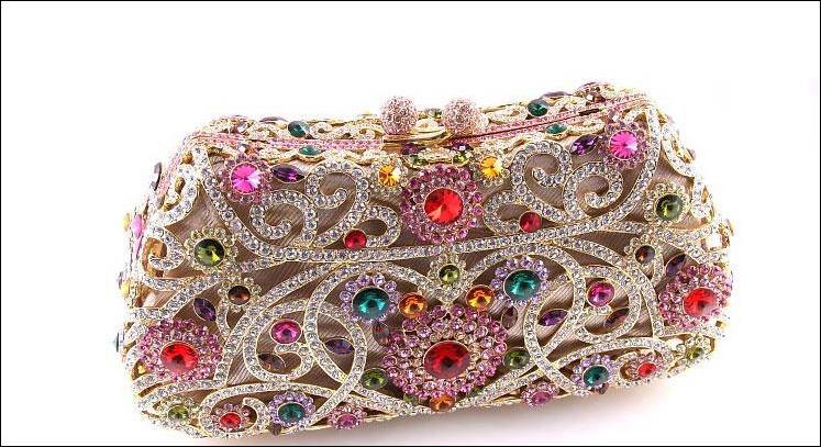 Jeweled Clutch Bags for Evening Parties