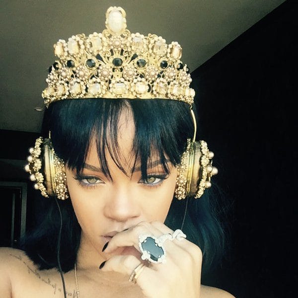 Rihanna wears $9,000 Dolce headphones, causing them to sell out in