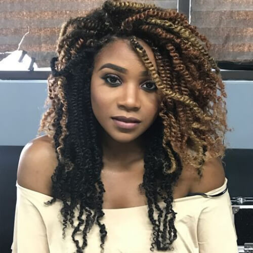 30 Protective Kinky Twist Hairstyles | All Women Hairstyles