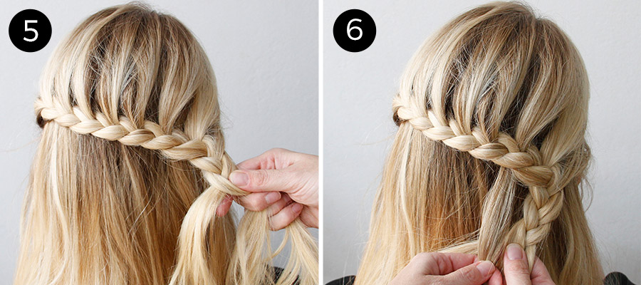 Leather and Lace Braid: Give This Romantic Half-Updo a Try | more.com