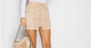 Miranda Stone Lace Up Suede Mini Skirt u2026 | Fall/winter stuff | Skirtu2026