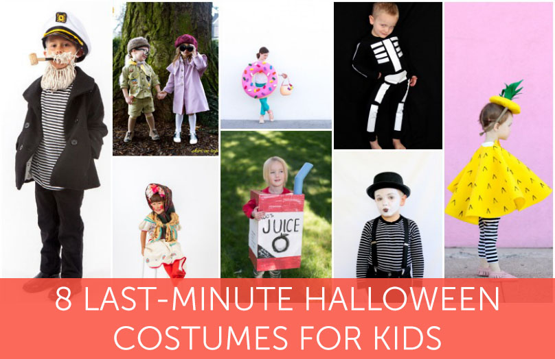 Last Minute Kids’ Halloween Costumes