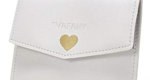 Amazon.com | Vafany Women's Square Leather Wallet Button Clutch