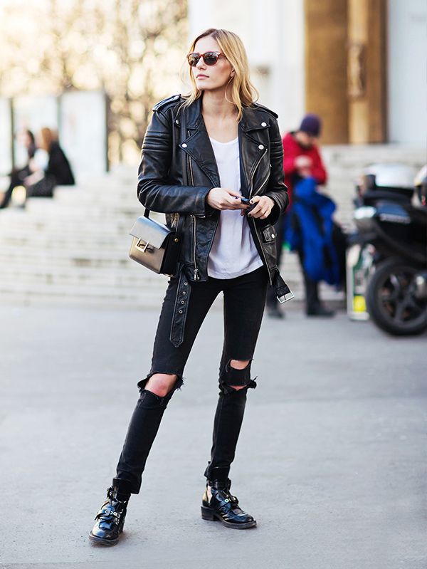 The Best Leather-Jacket Outfit Ideas | Who What Wear