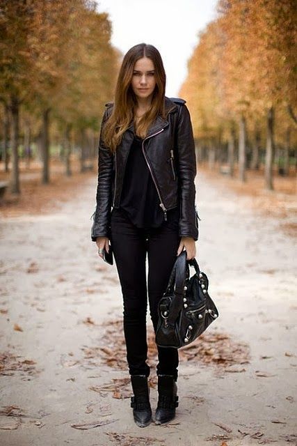 20 Style Tips On How To Wear A Leather Jacket | Fashion | Fashion