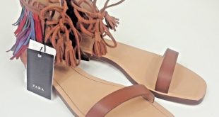 Zara Shoes | Womens Leather Festival Fringe Tassel Sandals | Poshmark