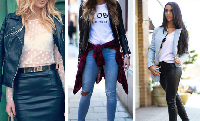 10 Leather Jacket Outfit Ideas for Women | StayGlam
