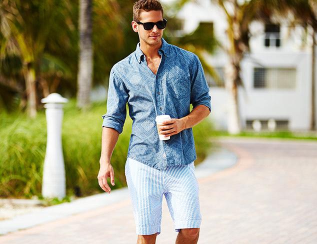 How to Pull Off Long-Sleeve Shirts with Shorts