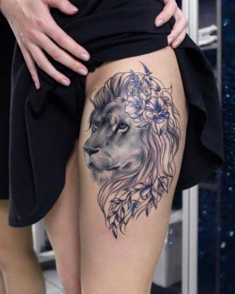 150 Best Lion Tattoo Design, Meanings for Man and Women 2018